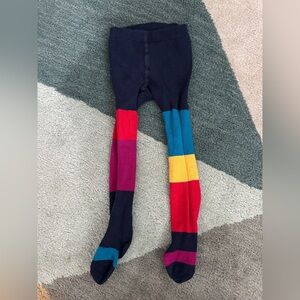 Hanna Andersson color blocked tights
